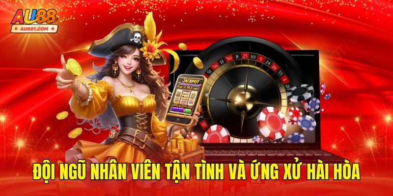 Đội ngũ nhân viên tận tình và ứng xử hài hòa